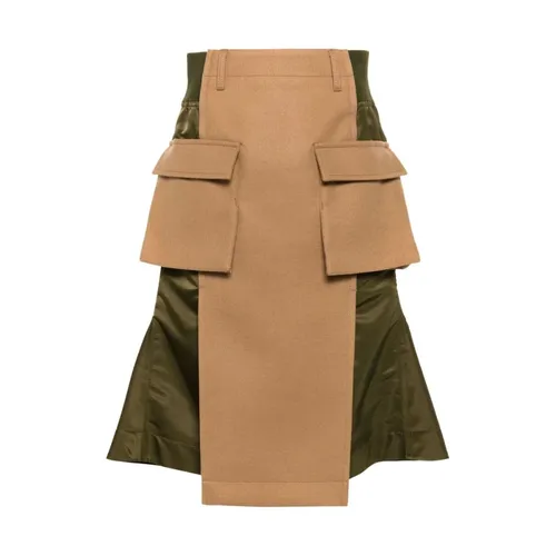 Skirts > Short Skirts - - Sacai - Modalova