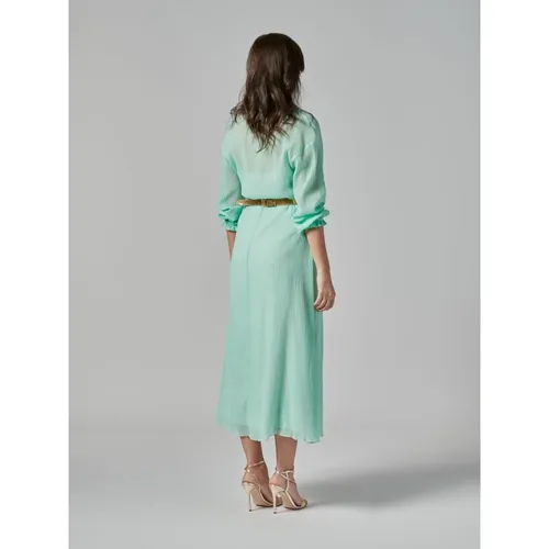 Dresses > Day Dresses > Midi Dresses - - Pomandère - Modalova