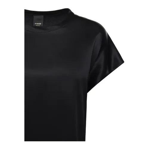 Pinko - Tops > T-Shirts - Black - Pinko - Modalova
