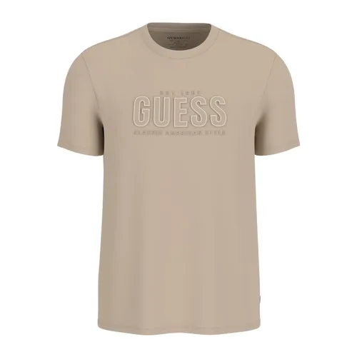 Guess - Tops > T-Shirts - Beige - Guess - Modalova