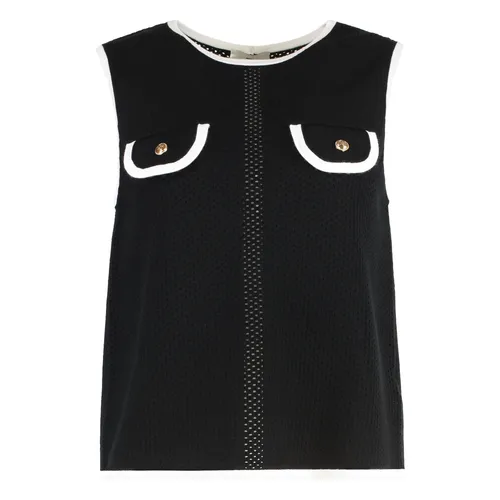 Tops > Sleeveless Tops - - Elisabetta Franchi - Modalova