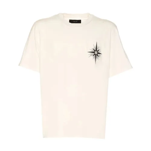 Amiri - Tops > T-Shirts - Beige - Amiri - Modalova