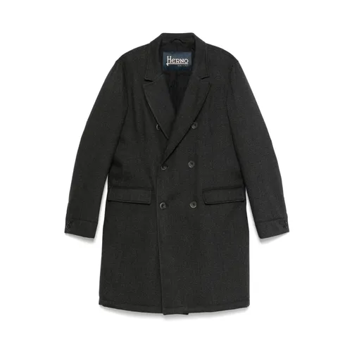 Coats > Double-Breasted Coats - - Herno - Modalova