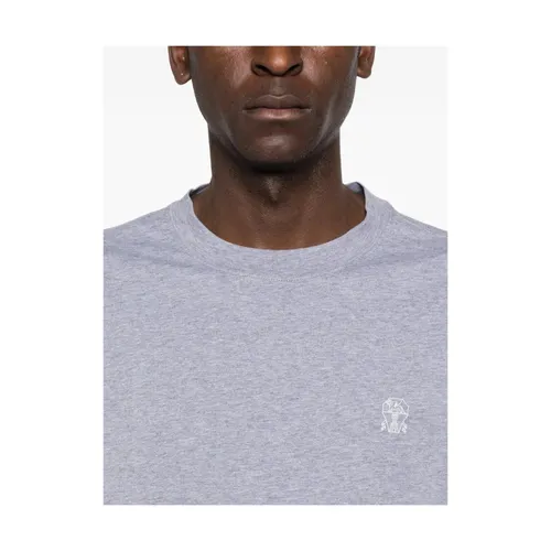 Tops > T-Shirts - - Brunello Cucinelli - Modalova