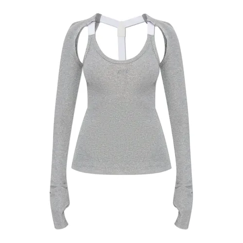 Tops > Long Sleeve Tops - - Off White - Modalova