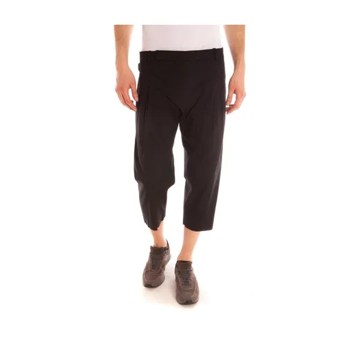Trousers > Cropped Trousers - - Daniele Alessandrini - Modalova