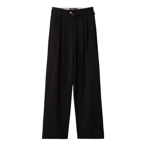 Trousers > Wide Trousers - - Desigual - Modalova
