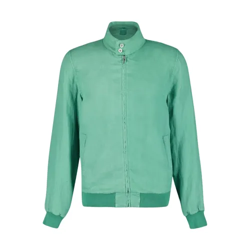 Jackets > Bomber Jackets - - 120% Lino - Modalova