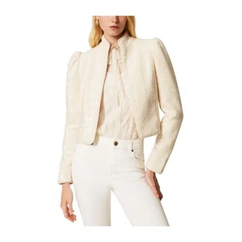 Jackets > Tweed Jackets - - Twinset - Modalova