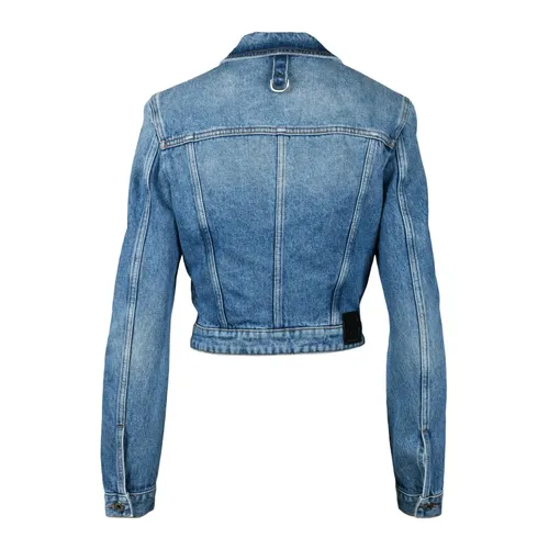 Jackets > Denim Jackets - - Off White - Modalova
