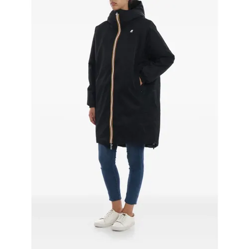 K-Way - Coats > Parkas - Black - K-Way - Modalova