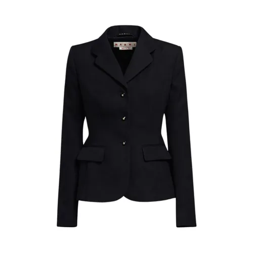 Marni - Jackets > Blazers - Black - Marni - Modalova