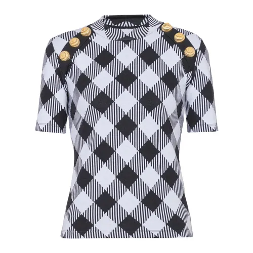 Tops > T-Shirts - - Balmain - Modalova