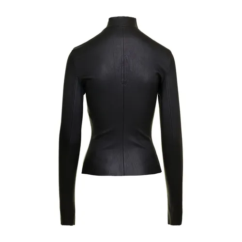 Jackets > Leather Jackets - - Rick Owens - Modalova