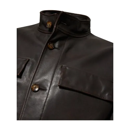 Jackets > Leather Jackets - - Baldessarini - Modalova