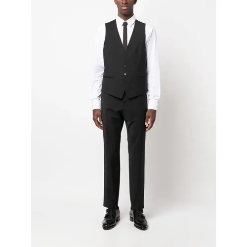 Hugo - Suits > Suit Vests - Black - Hugo - Modalova