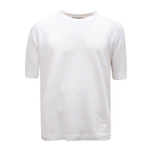 Lardini - Tops > T-Shirts - White - Lardini - Modalova
