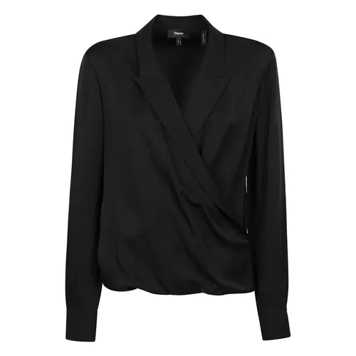 Blouses & Shirts > Blouses - - Theory - Modalova