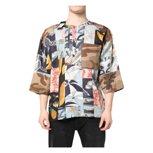 Shirts > Short Sleeve Shirts - - Dolce & Gabbana - Modalova