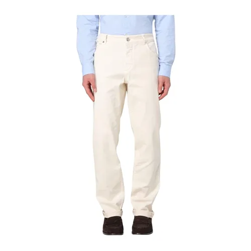 Trousers > Straight Trousers - - Brunello Cucinelli - Modalova
