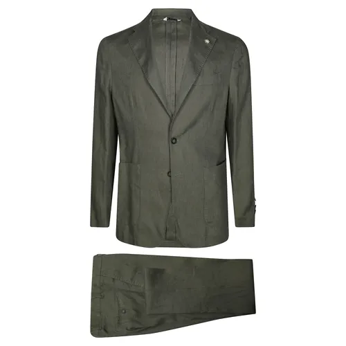 Suits > Suit Sets > Single Breasted Suits - - Manuel Ritz - Modalova