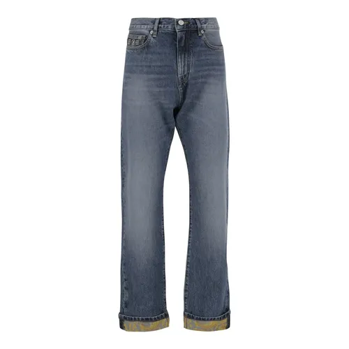 Jeans > Straight Jeans - - Versace - Modalova