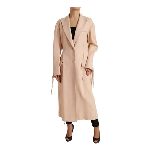 Coats > Single-Breasted Coats - - Dolce & Gabbana - Modalova