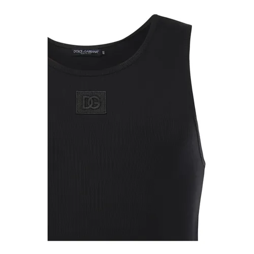 Tops > Sleeveless Tops - - Dolce & Gabbana - Modalova