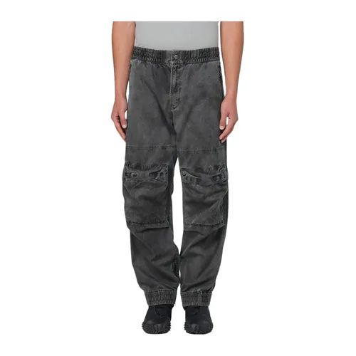 Trousers > Straight Trousers - - Diesel - Modalova