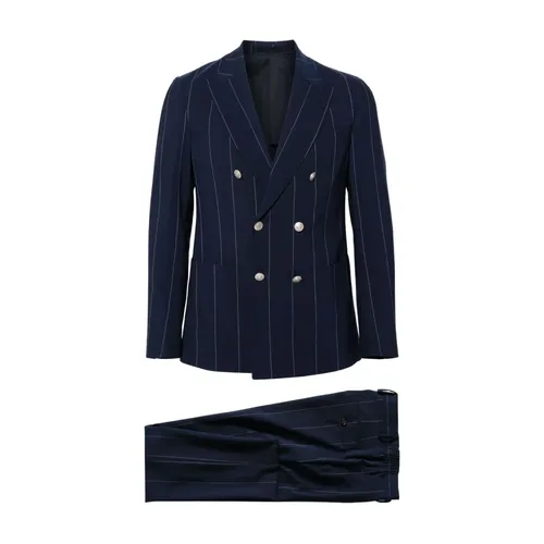 Suits > Suit Sets > Single Breasted Suits - - Eleventy - Modalova