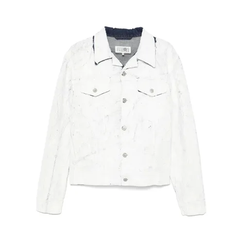 Jackets > Denim Jackets - - MM6 Maison Margiela - Modalova