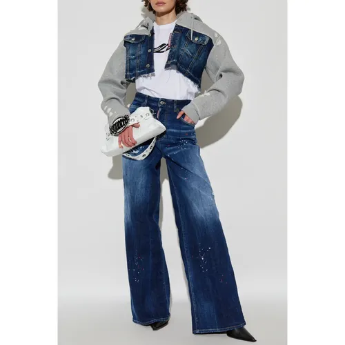 Jeans > Wide Jeans - - Dsquared2 - Modalova