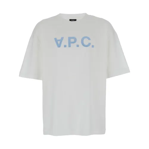 A.p.c. - Tops > T-Shirts - White - A.p.c. - Modalova