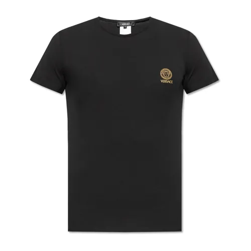 Versace - Tops > T-Shirts - Black - Versace - Modalova