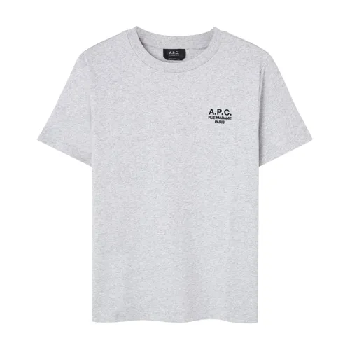A.p.c. - Tops > T-Shirts - Gray - A.p.c. - Modalova