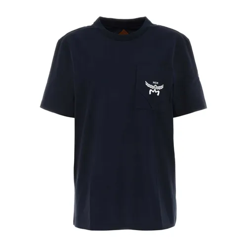 MCM - Tops > T-Shirts - Blue - MCM - Modalova