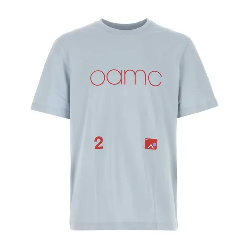 Oamc - Tops > T-Shirts - Blue - Oamc - Modalova