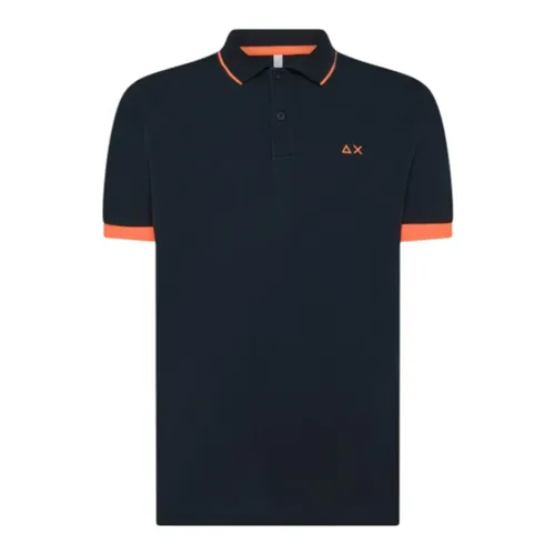 Sun68 - Tops > Polo Shirts - Blue - Sun68 - Modalova