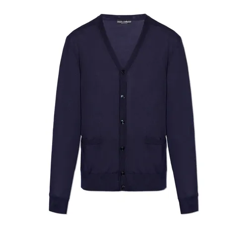 Knitwear > Cardigans - - Dolce & Gabbana - Modalova