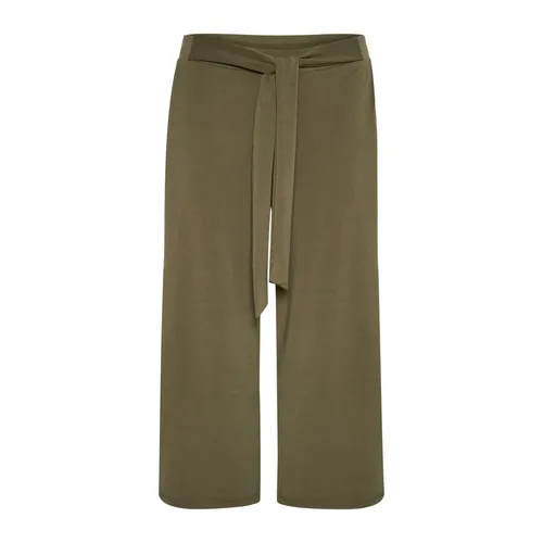 Trousers > Cropped Trousers - - Kaffe - Modalova