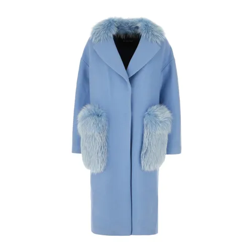 Coats > Single-Breasted Coats - - Blancha - Modalova
