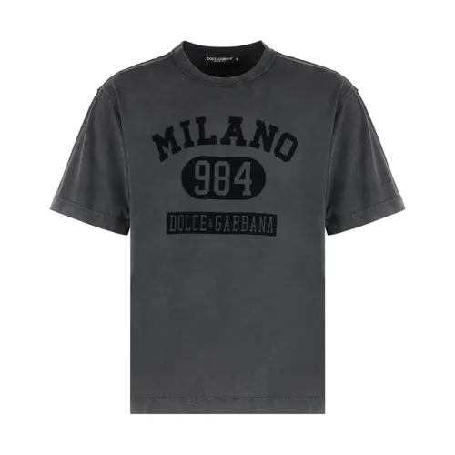Tops > T-Shirts - - Dolce & Gabbana - Modalova