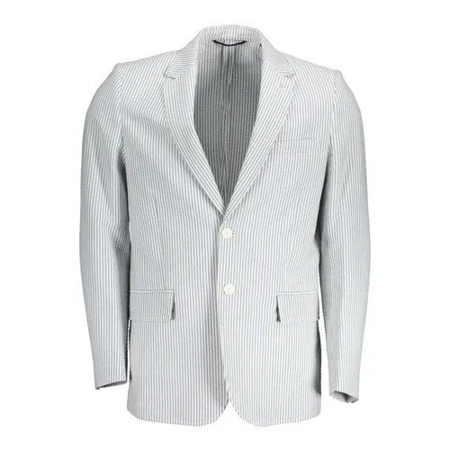 Gant - Jackets > Blazers - White - Gant - Modalova