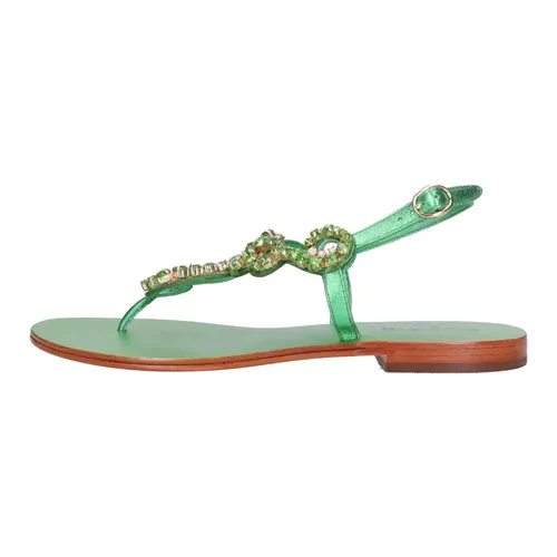 Shoes > Sandals > Flat Sandals - - Emanuelle Vee - Modalova