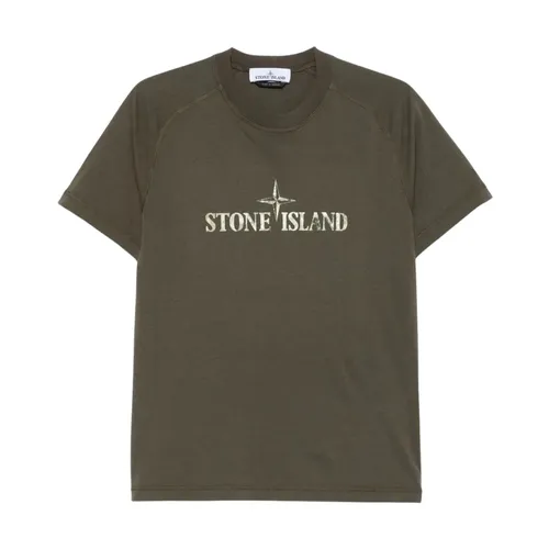 Tops > T-Shirts - - Stone Island - Modalova