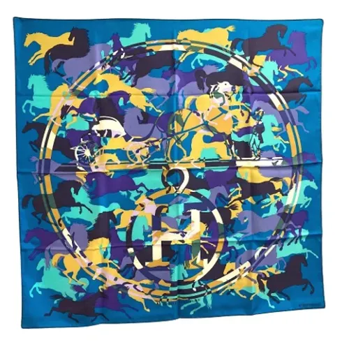 Pre-owned > Pre-owned Accessories > Pre-owned Scarves - - Hermès Vintage - Modalova