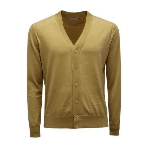 Knitwear > Cardigans - - Paolo Pecora - Modalova