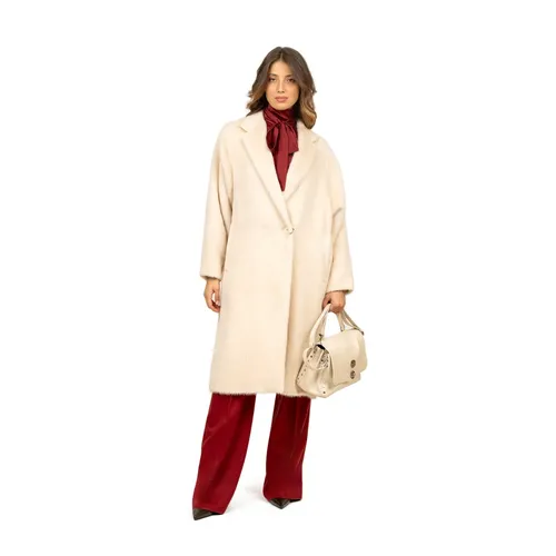 Coats > Single-Breasted Coats - - Max Mara Studio - Modalova