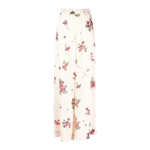 Trousers > Wide Trousers - - Twinset - Modalova