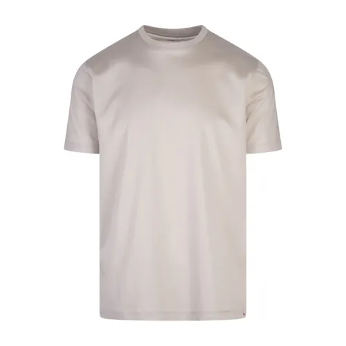 Kiton - Tops > T-Shirts - Gray - Kiton - Modalova